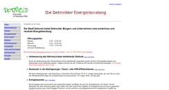 Desktop Screenshot of energieberatung-dt.de